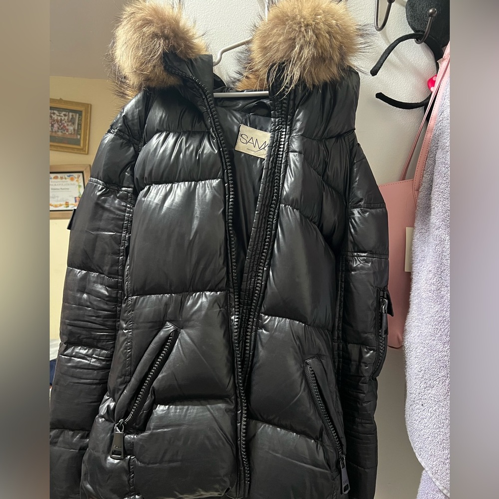 BLACK sam’s coat ! Other than that is in Perfect Condition .